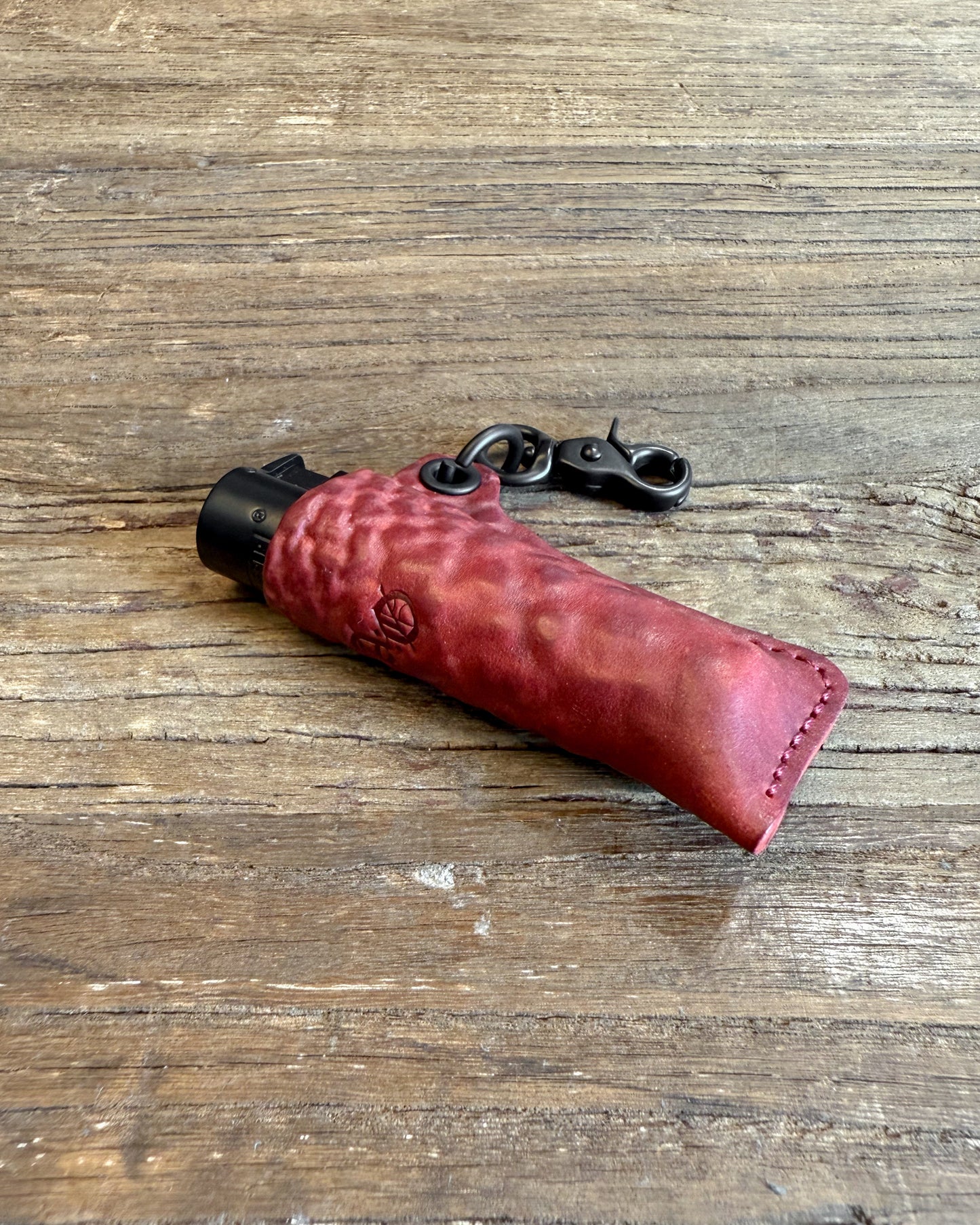 Red Culatta Horse Lighter Case