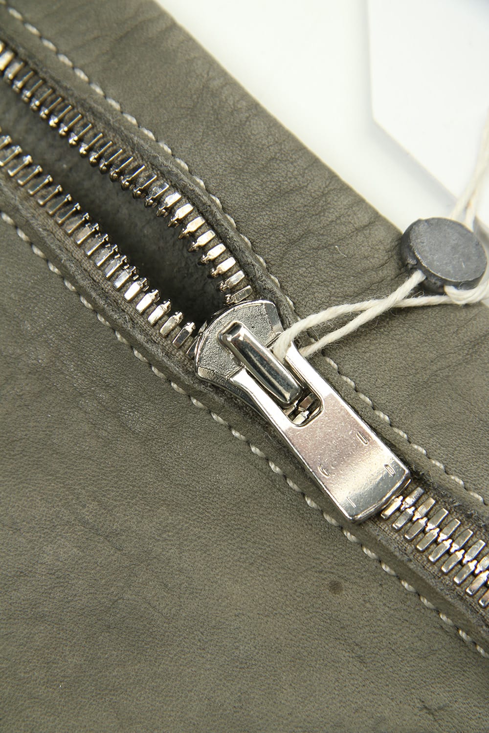 Military Green Soft Horse Leather Small Belt Bag Q100