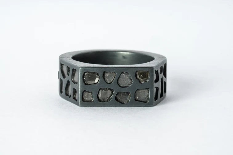 Sistema Ring Facet Mega Pavé 9mm 1701-16-KA+DIA