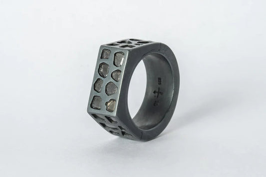 Sistema Ring Facet Mega Pavé 9mm 1701-16-KA+DIA