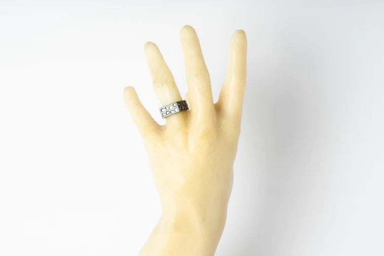 Sistema Ring Facet Mega Pavé 9mm 1701-16-KA+DIA