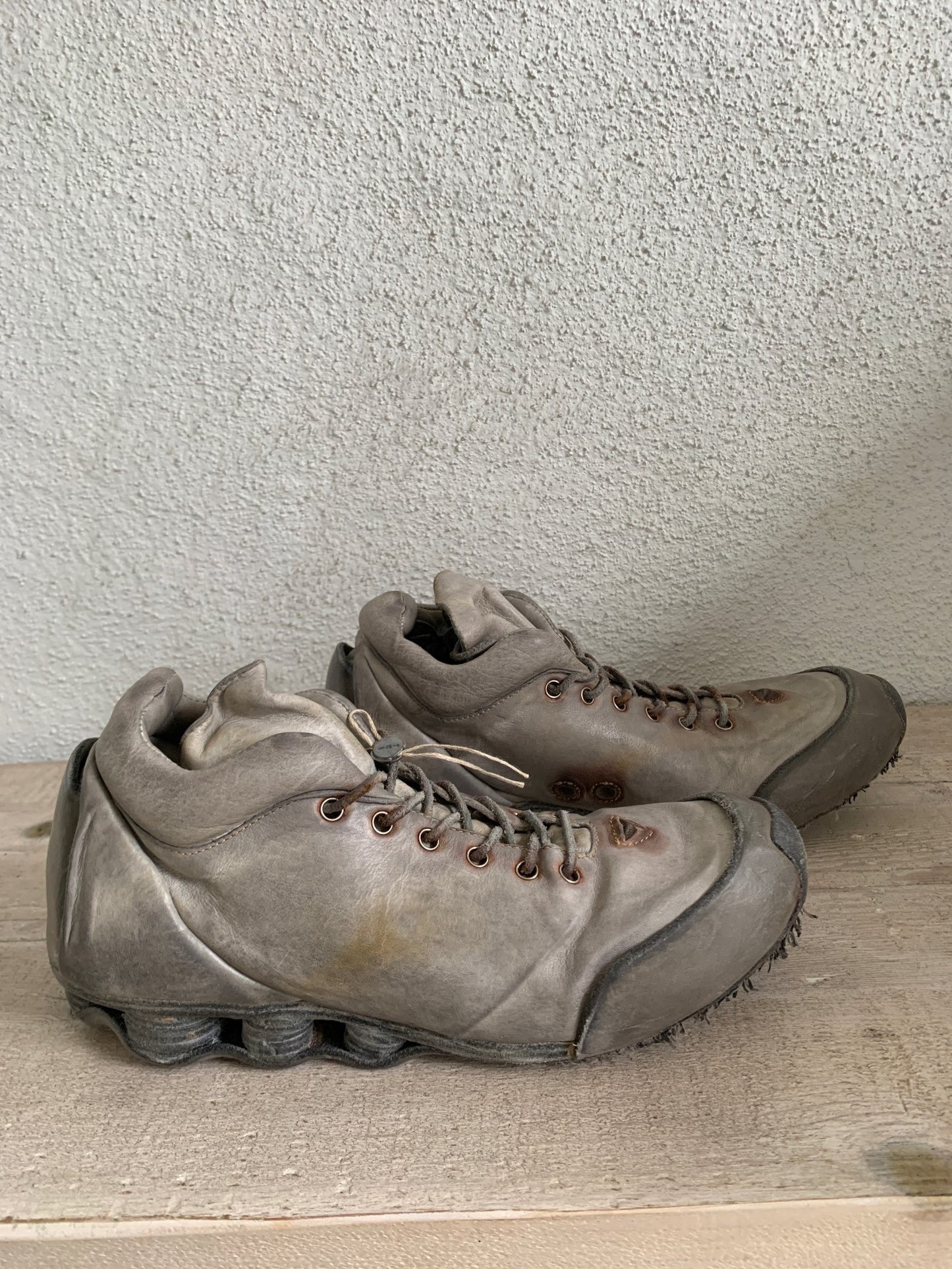 Fossil Grey Origami Sneakers