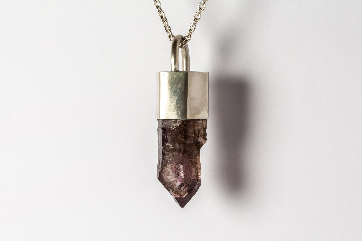 Talisman Necklace Shangaan Amethyst Z-60-MA+SAM
