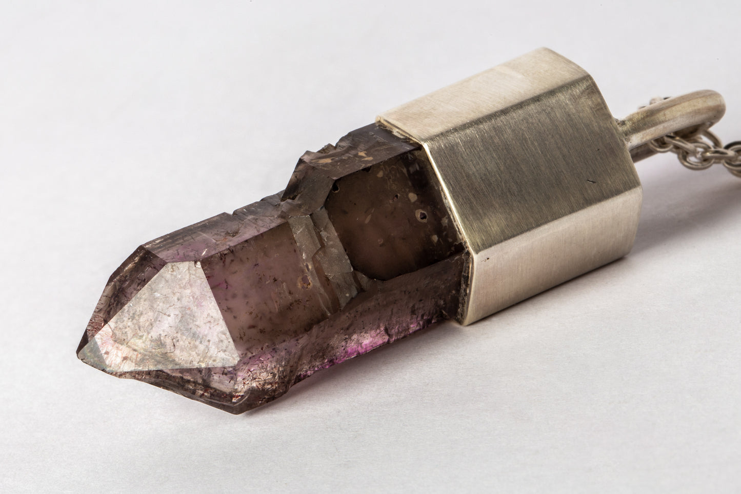 Talisman Necklace Shangaan Amethyst Z-60-MA+SAM