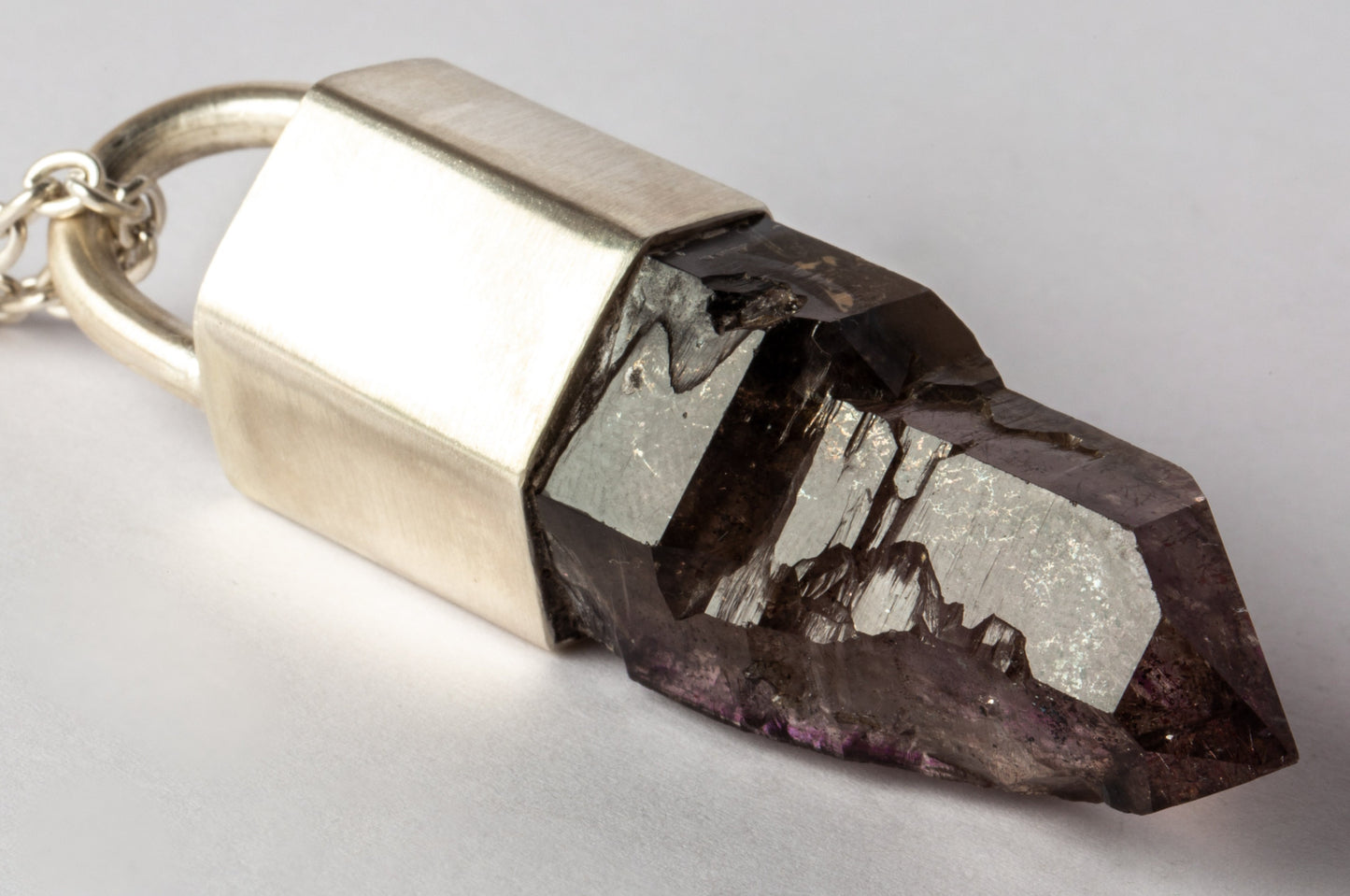 Talisman Necklace Shangaan Amethyst Z-60-MA+SAM