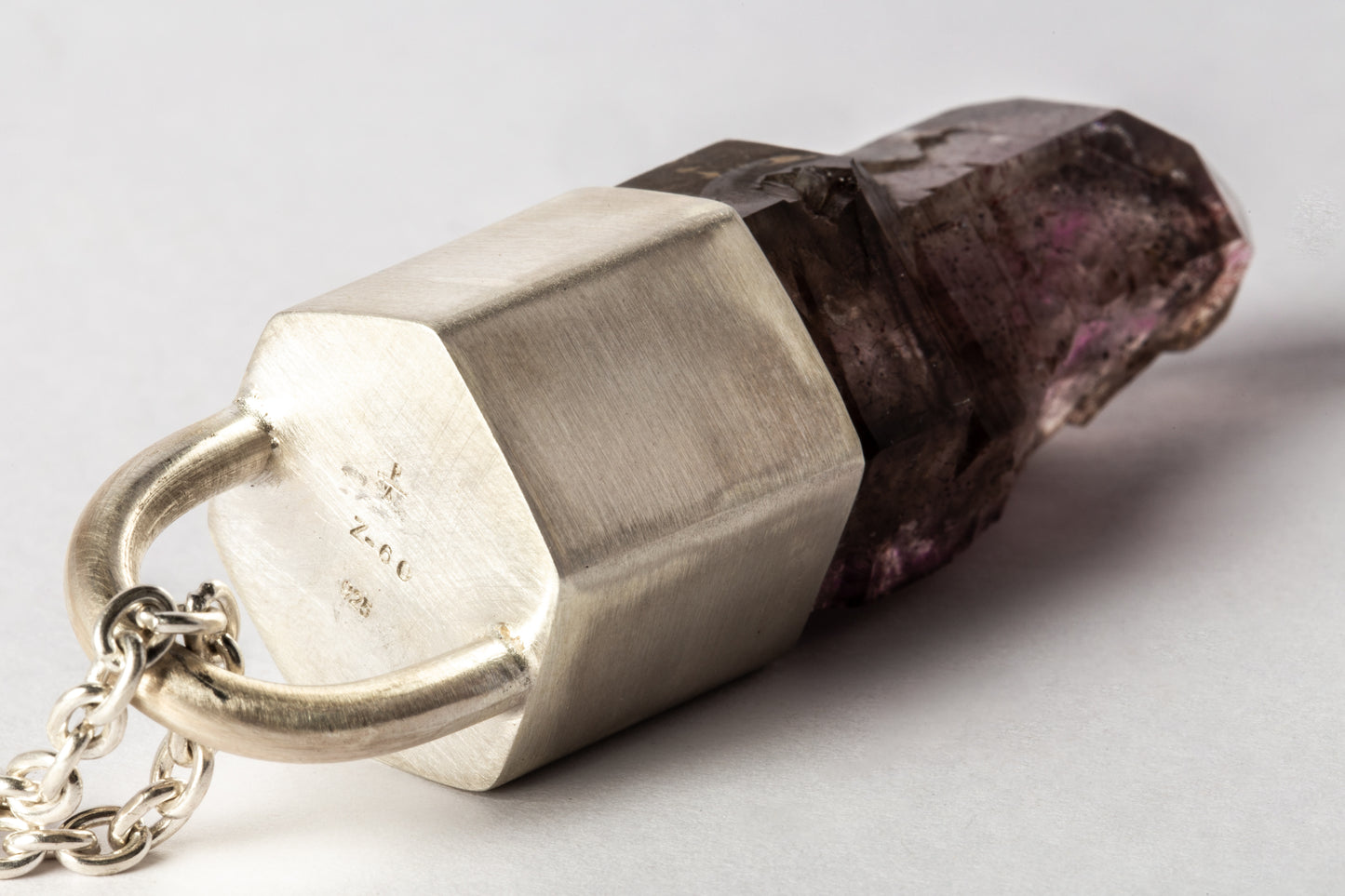 Talisman Necklace Shangaan Amethyst Z-60-MA+SAM