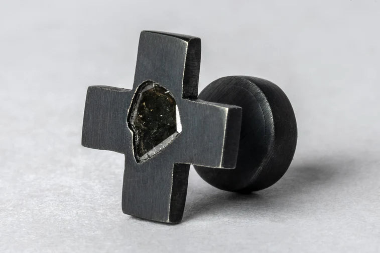 Plus Earring 0.2 CT Diamond Slab12mm 1035-2-KA+DIA