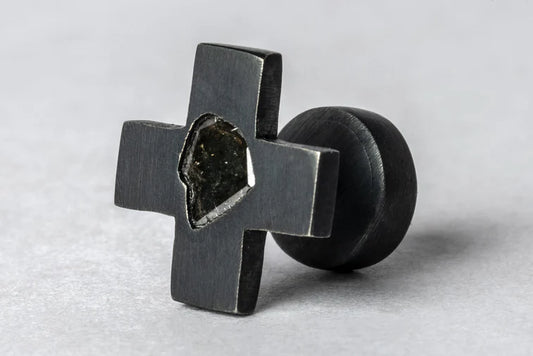 Plus Earring 0.2 CT Diamond Slab12mm 1035-2-KA+DIA