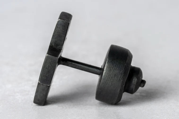 Plus Earring 0.2 CT Diamond Slab12mm 1035-2-KA+DIA