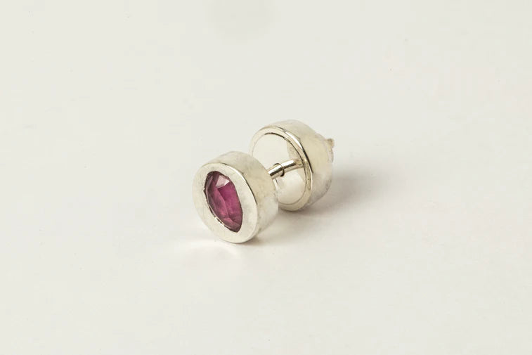 Stud Earring 0.2 CT Ruby Slice DA+1935-2-PA+RUB