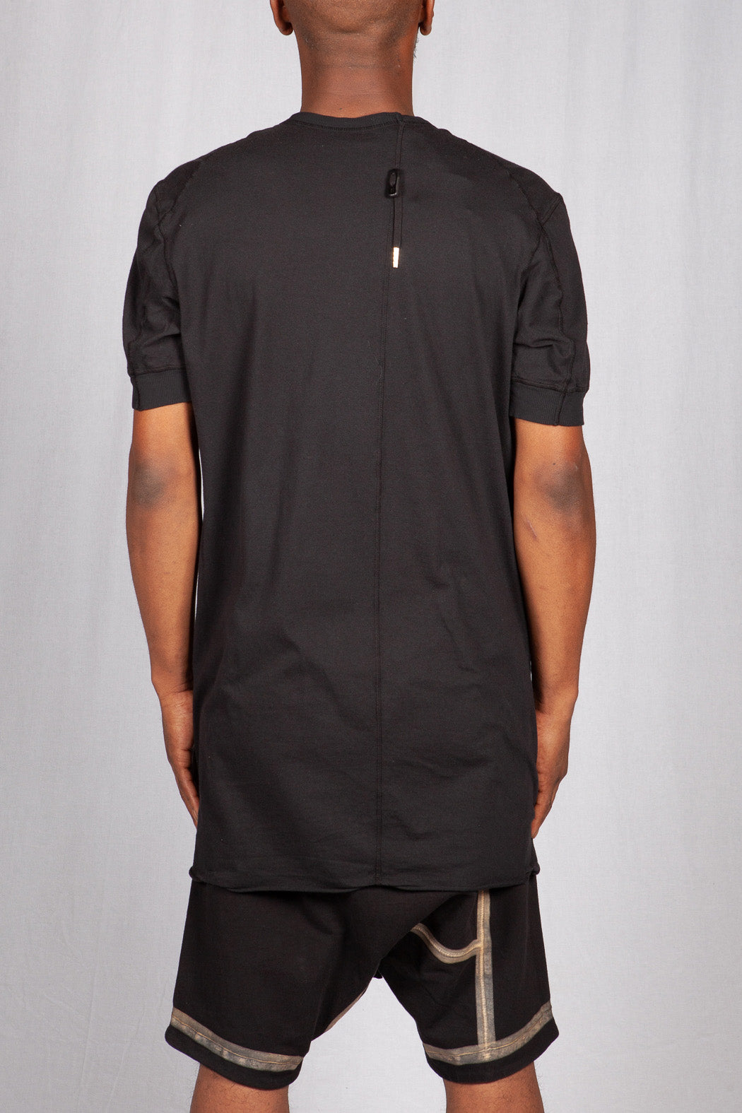 Black Object Dyed T-Shirt Regular Fit TS1 RIB RF