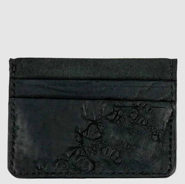 Black Culatta Horse Leather Minimal Wallet