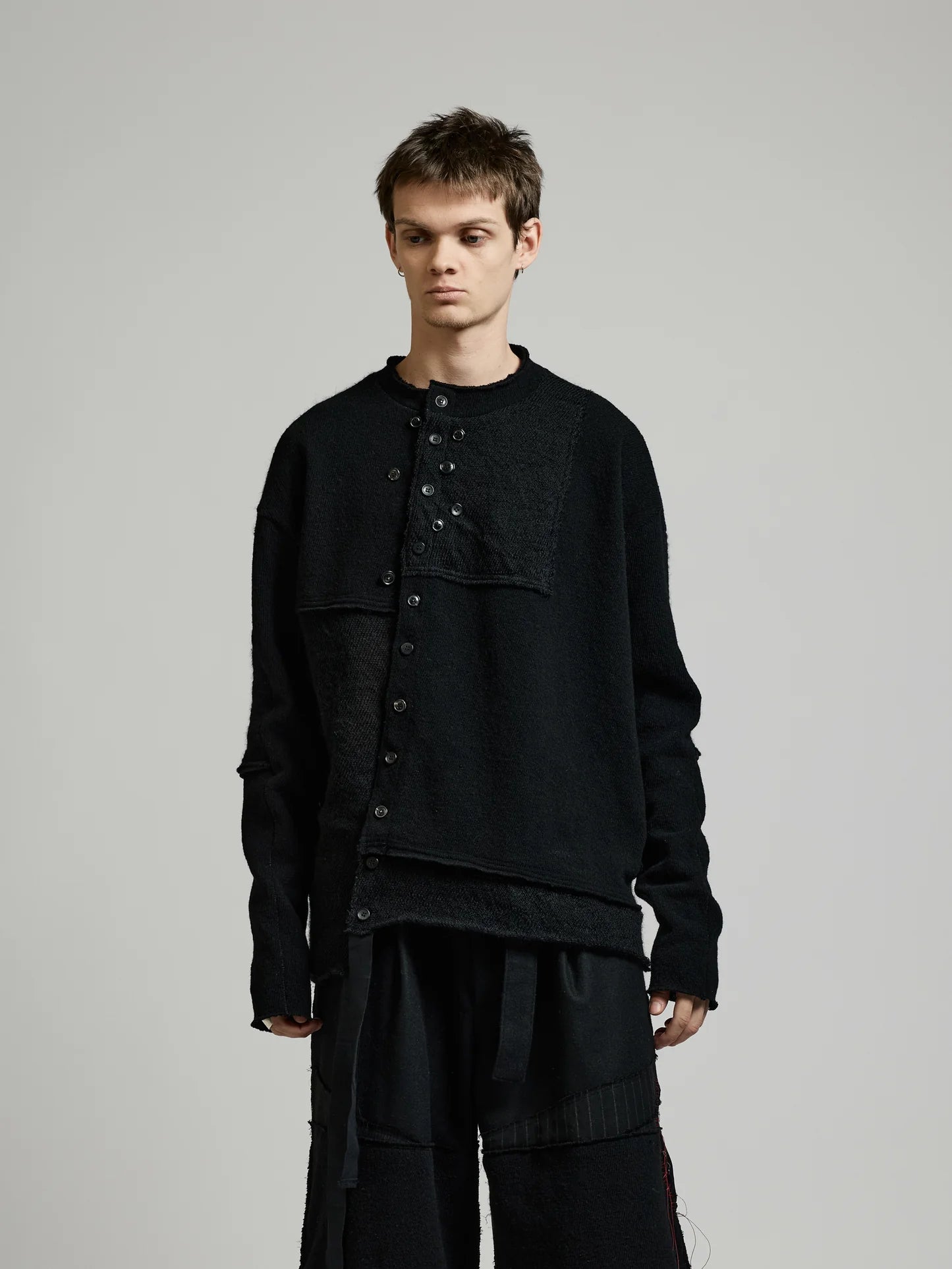 Black Multi-Buttons Fragment Carde by DUELLUM