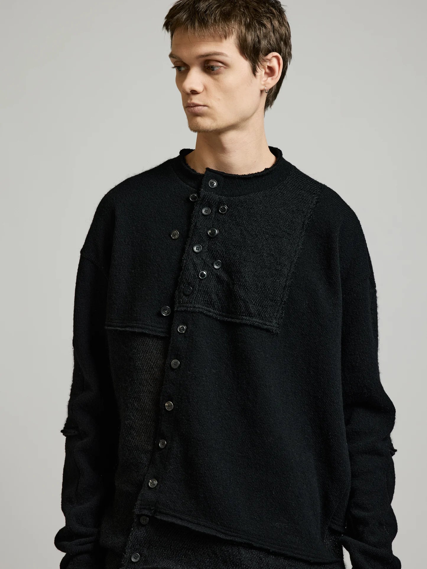 Black Multi-Buttons Fragment Carde by DUELLUM