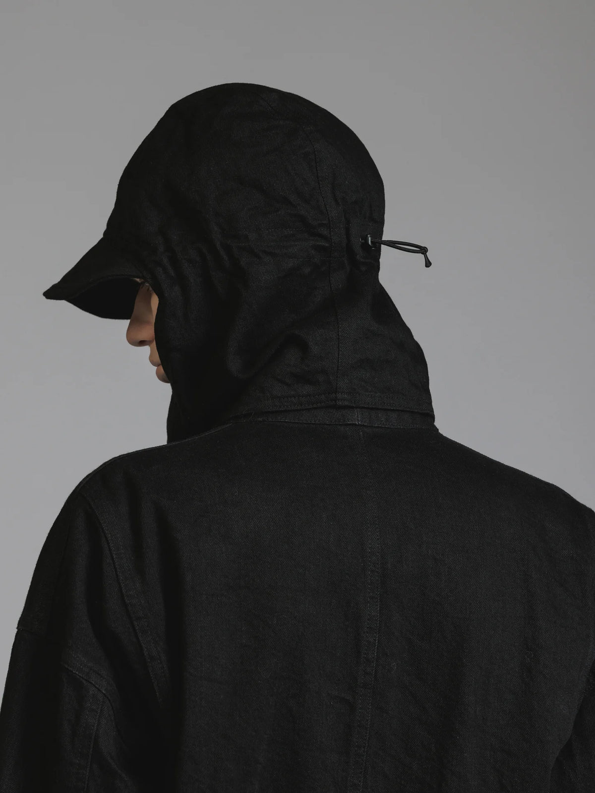 BLACK DENIM HAT