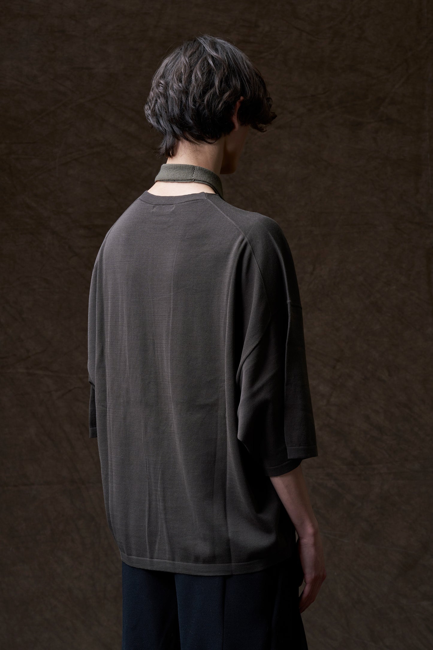 Slim Merino Wool Neck Tie