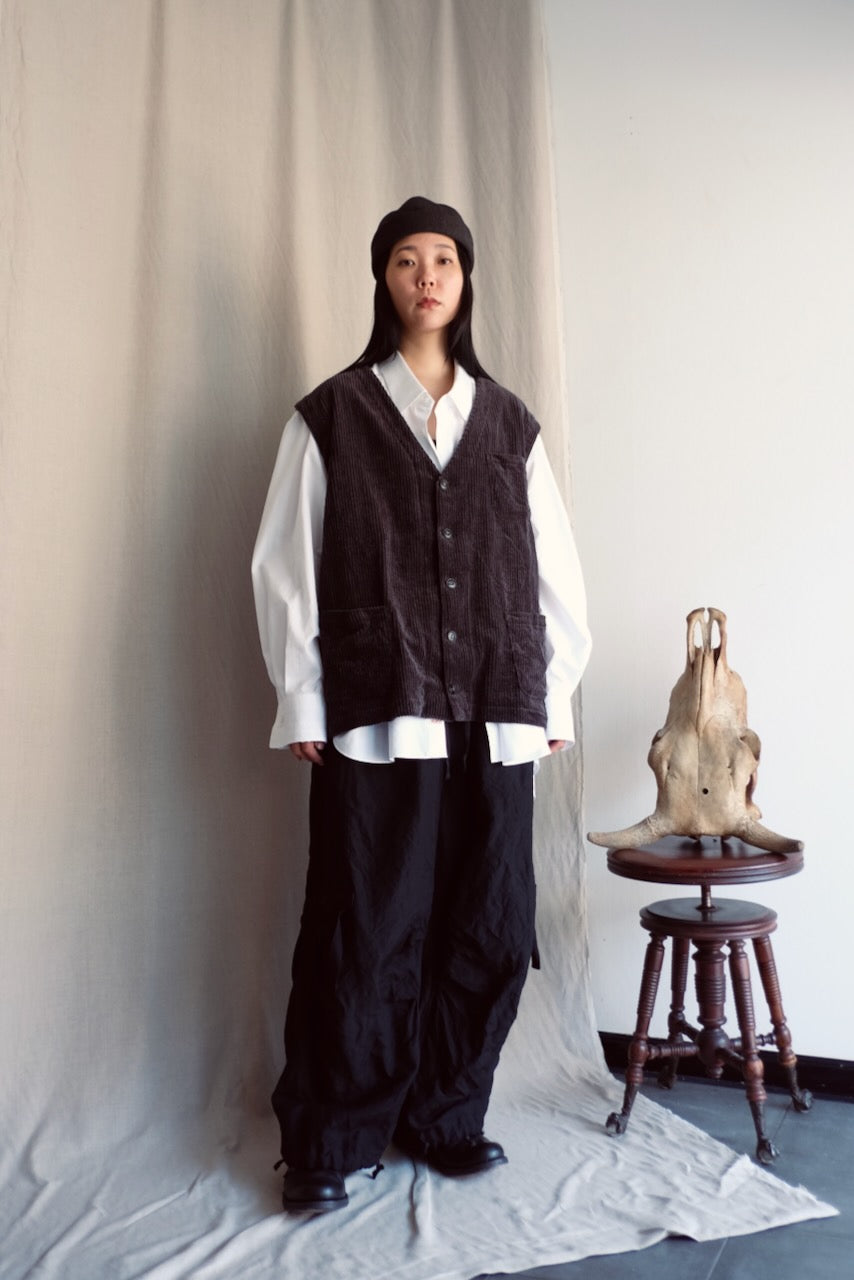 Dust Cotton Twill Military Drawstring Pant