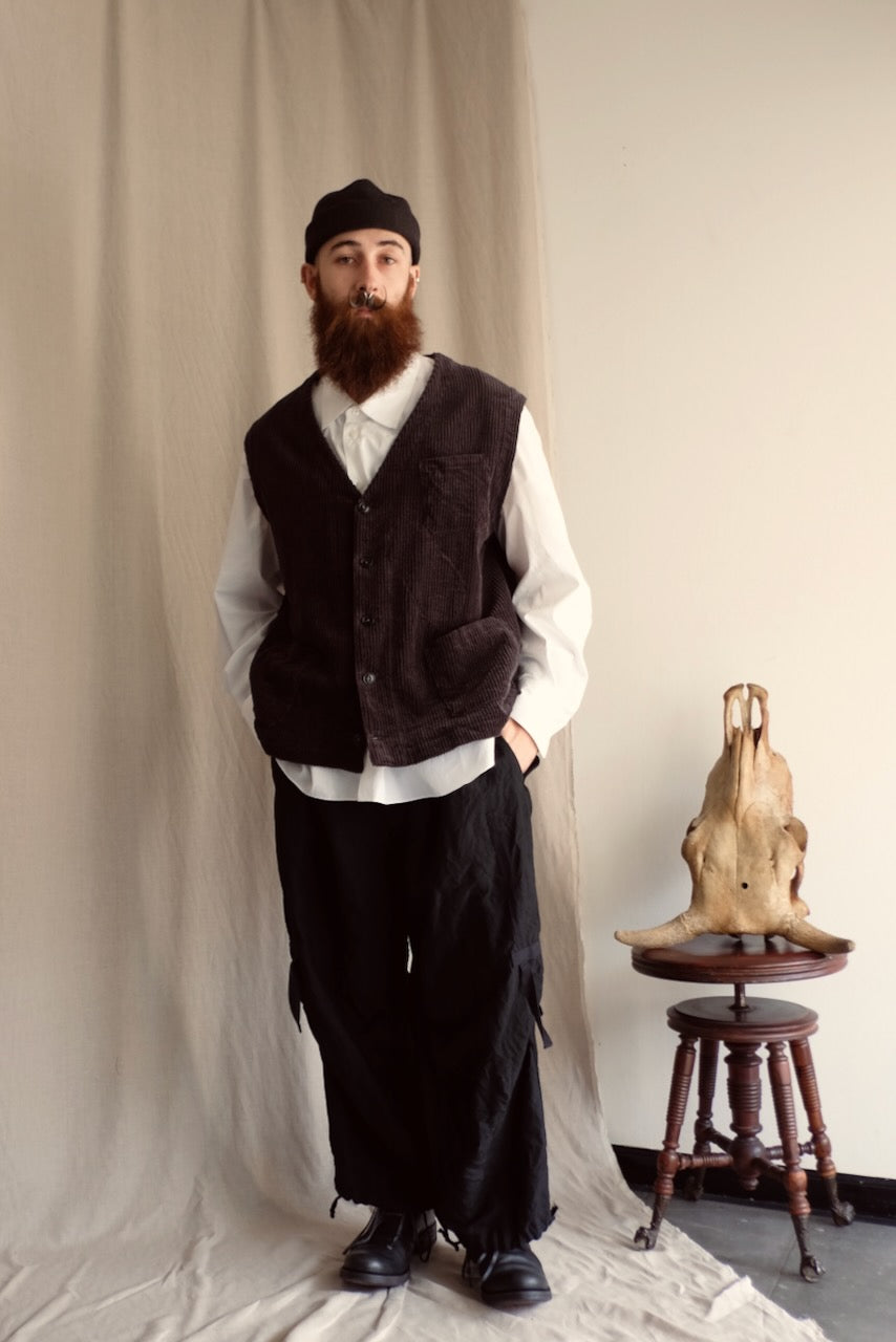 Dust Cotton Twill Military Drawstring Pant