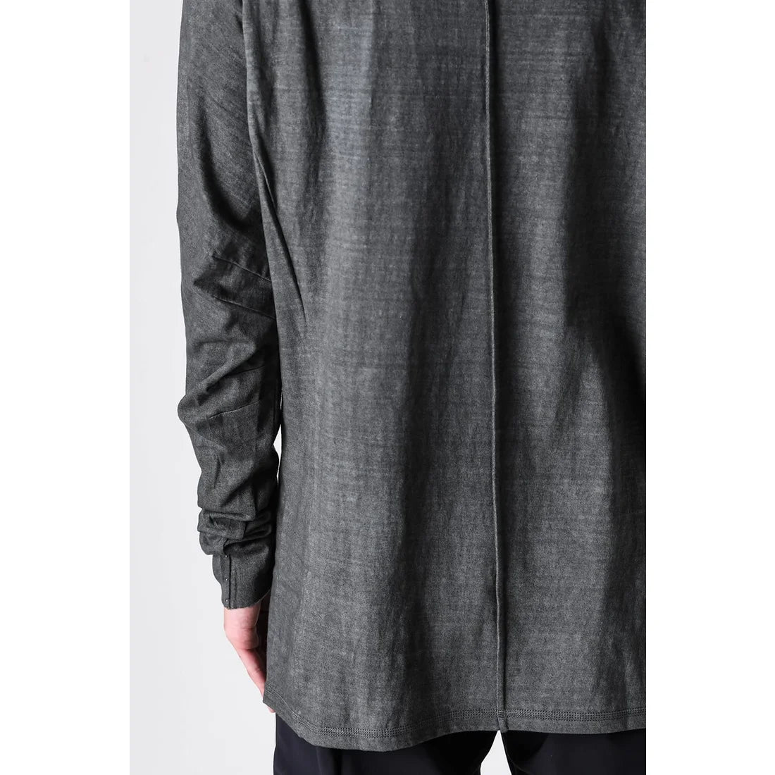 Fade Green Long Sleeve Truriami Cotton Jersey T-shirt