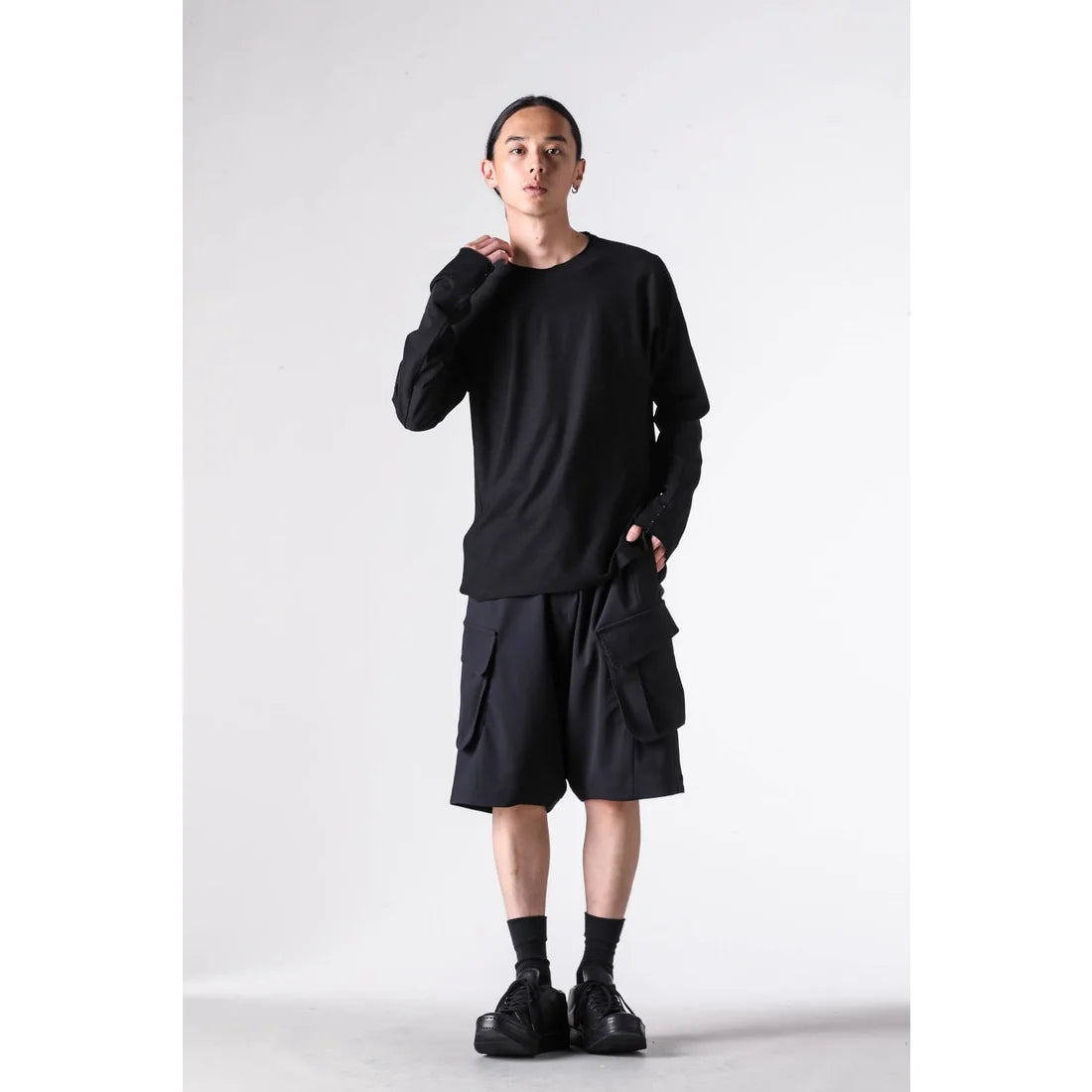 Long Sleeve Cotton Jersey T-shirt