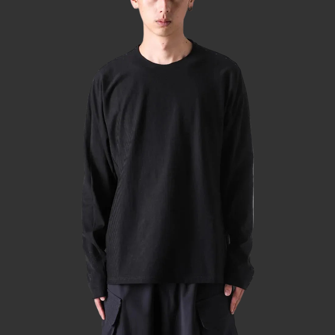 Long Sleeve Cotton Jersey T-shirt