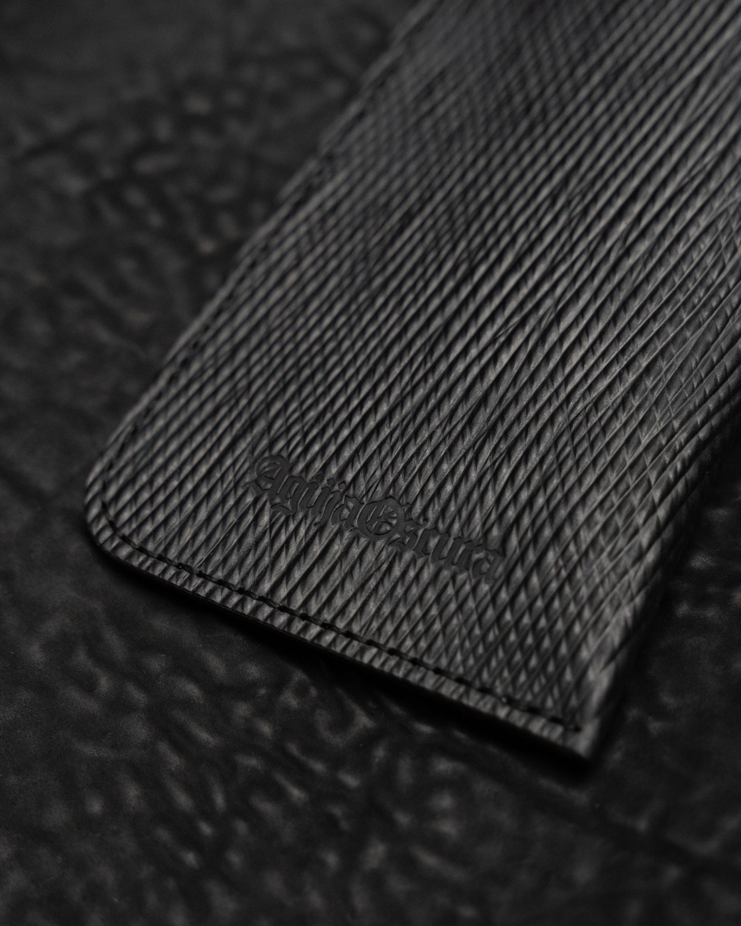 Black Metta Catharina Shell Cordovan Kinich II Eyewear Pouch