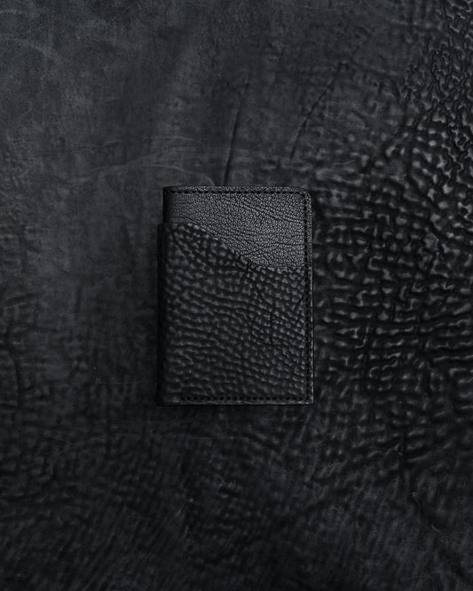 Black Reverse Culatta Angulo Card Case