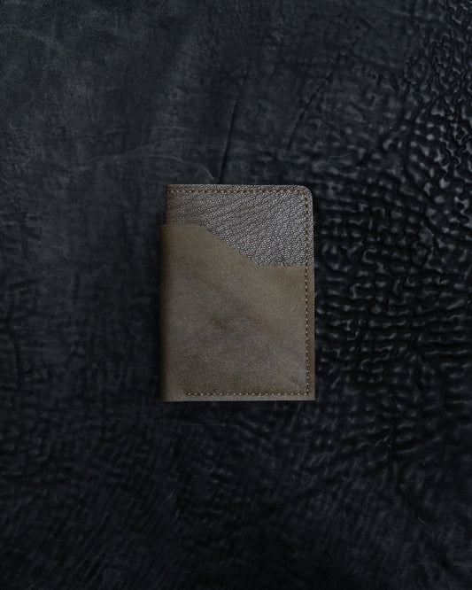 Translucent Horsehide + Goat Angulo Card Case