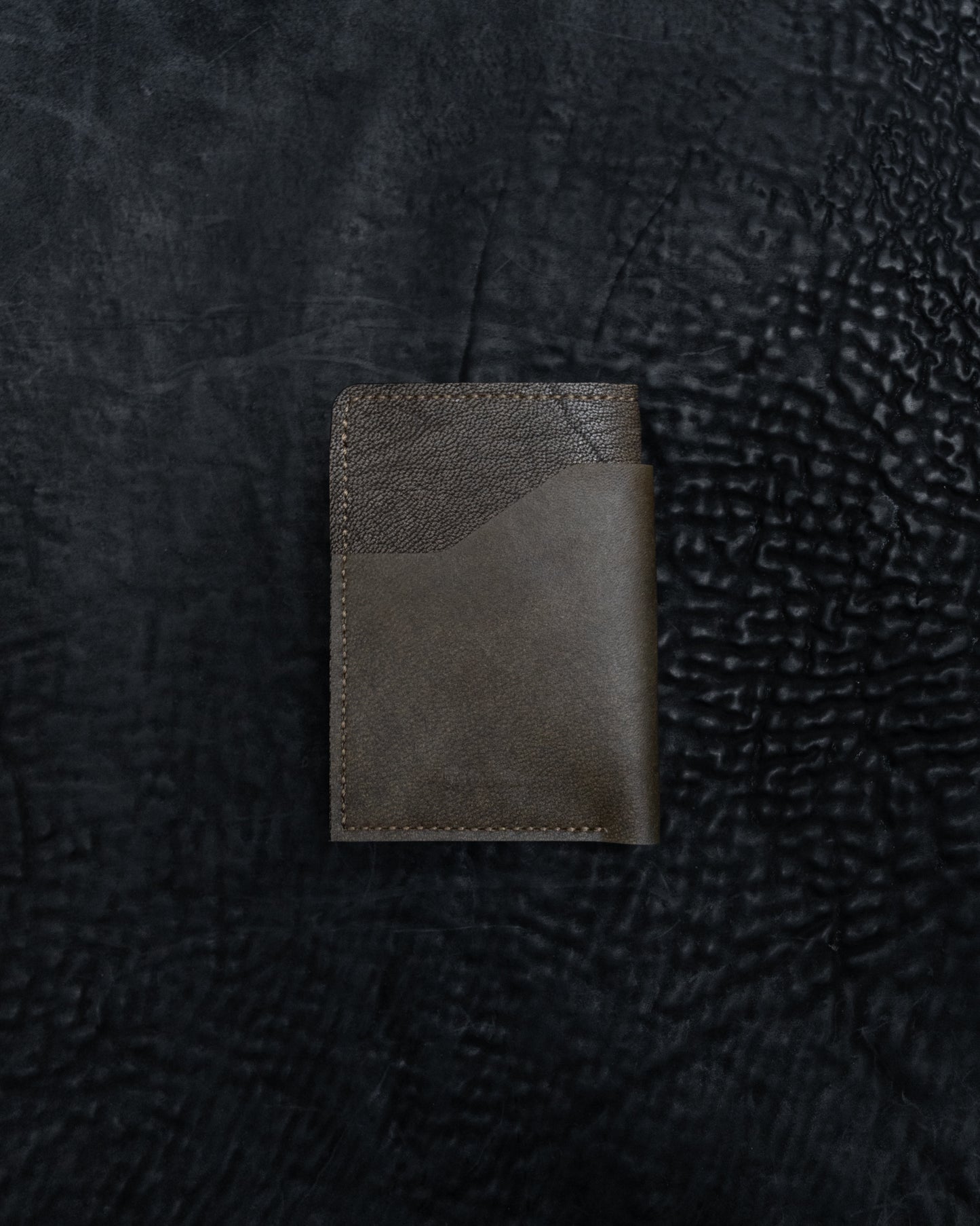 Translucent Horsehide + Goat Angulo Card Case