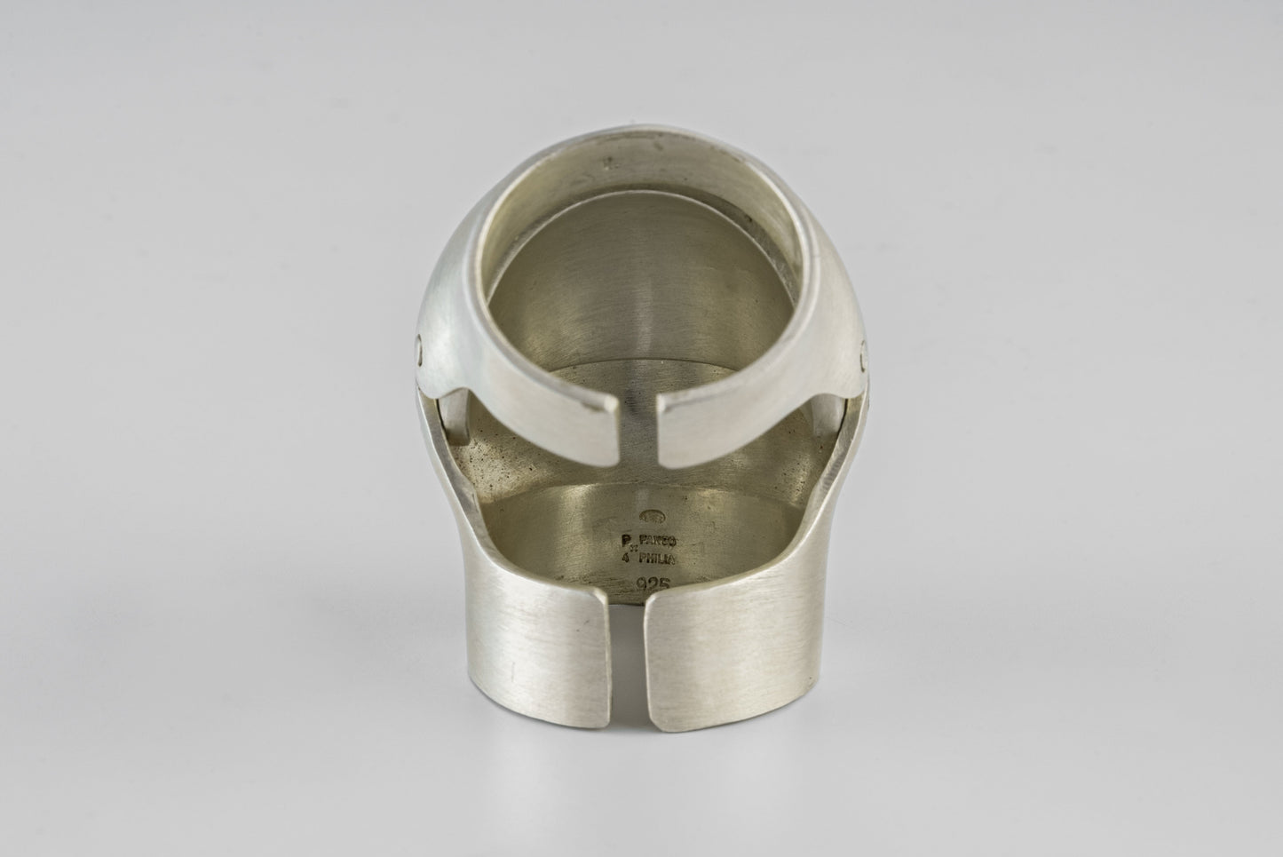 Parts of Four × Fangophilia—Joint Ring Pure (Knuckle Mega Pavé, MA+DIA) FAN2432-2-MA+DIA