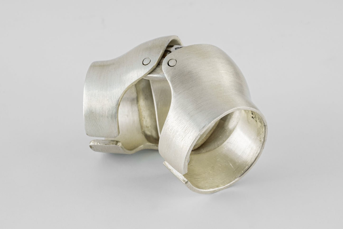 Parts of Four × Fangophilia—Joint Ring Pure (Knuckle Mega Pavé, MA+DIA) FAN2432-2-MA+DIA