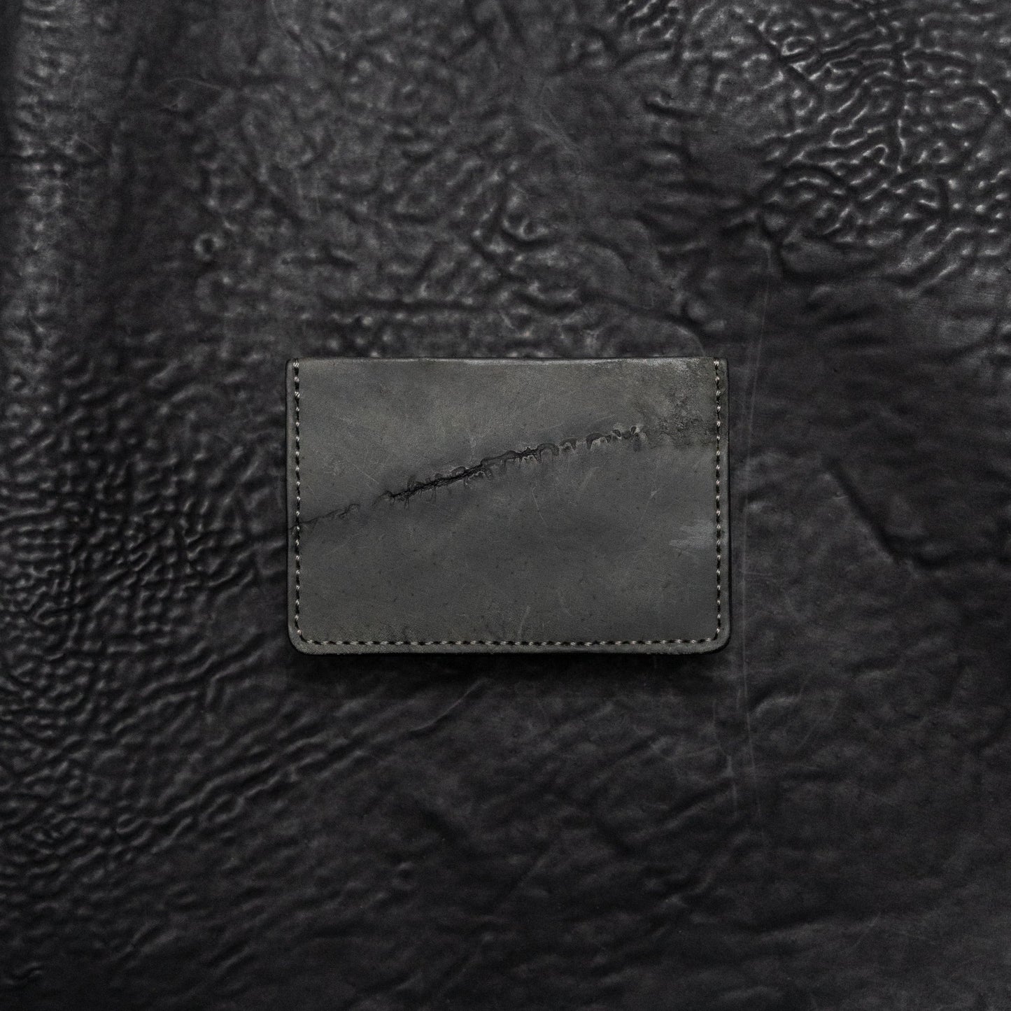 Guidi Mosaic Series Black Luz Card Case