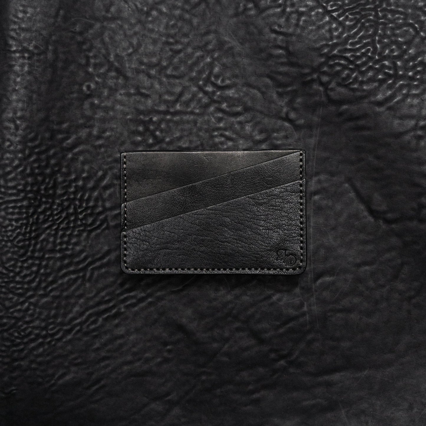 Guidi Mosaic Series Black Luz Card Case
