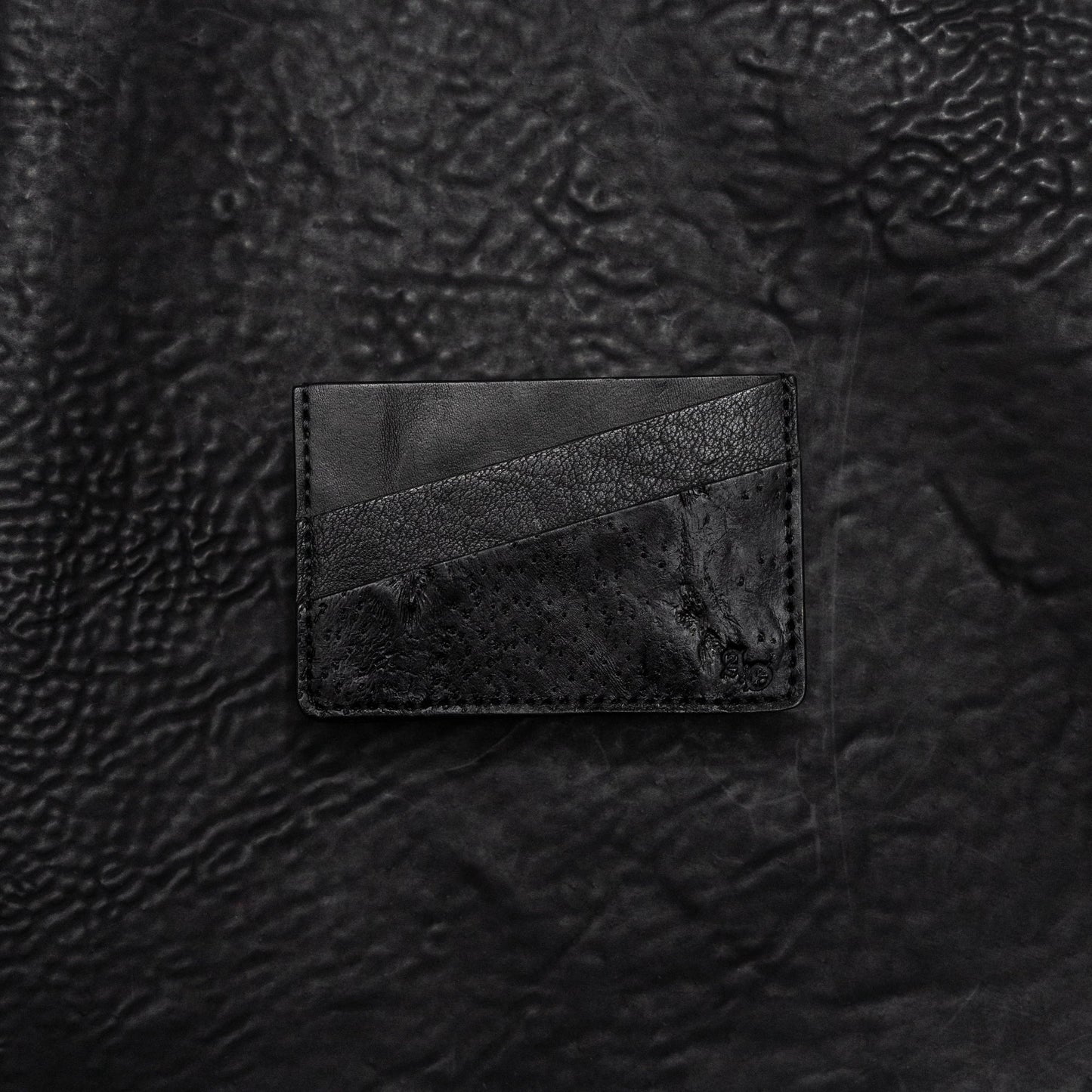 Black Sturgeon Mosaic Series Luz Card Case