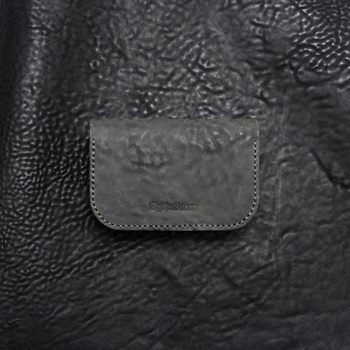 Grey Reverse Culatta Balam Snap Card Holder