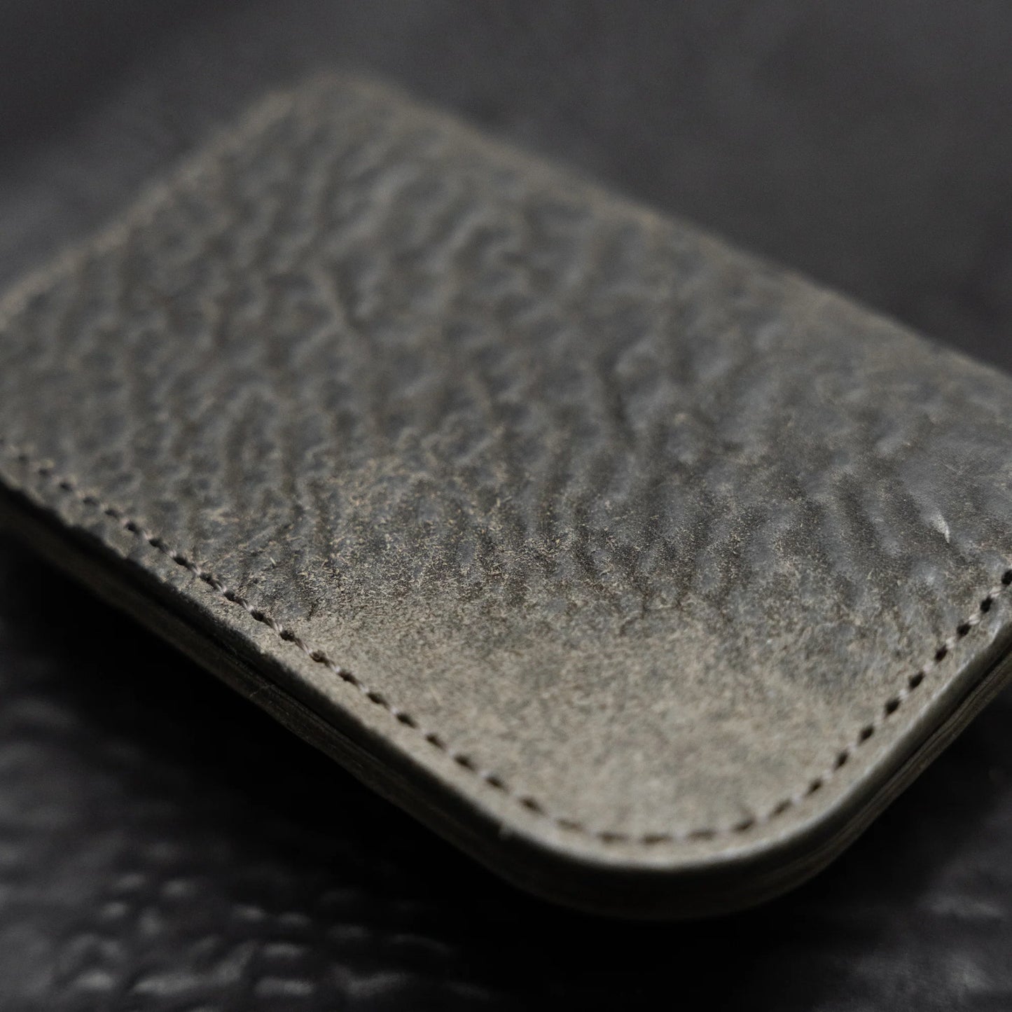 Grey Reverse Culatta Balam Snap Card Holder