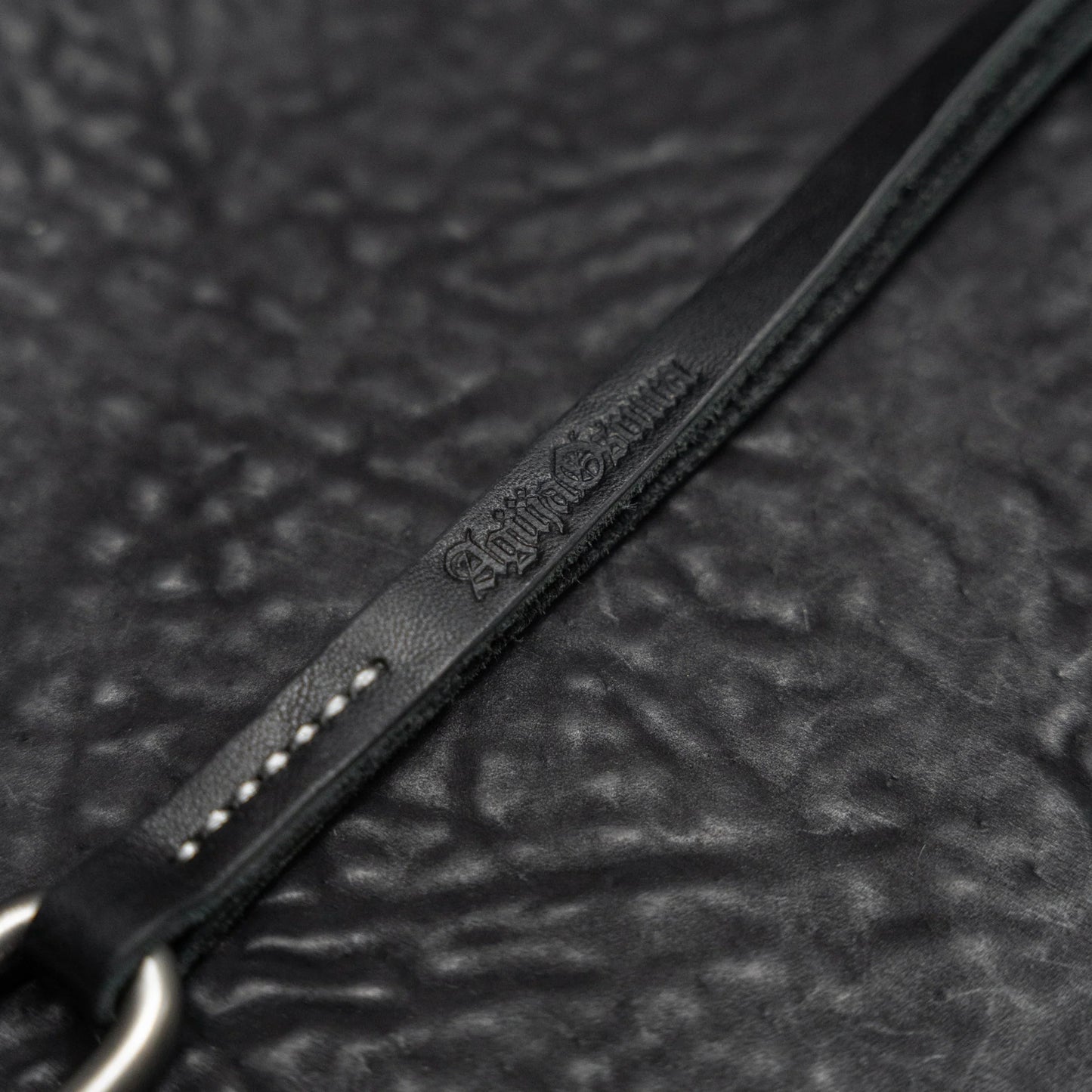Black Reverse Culatta Black Lazo Keychain Lanyard