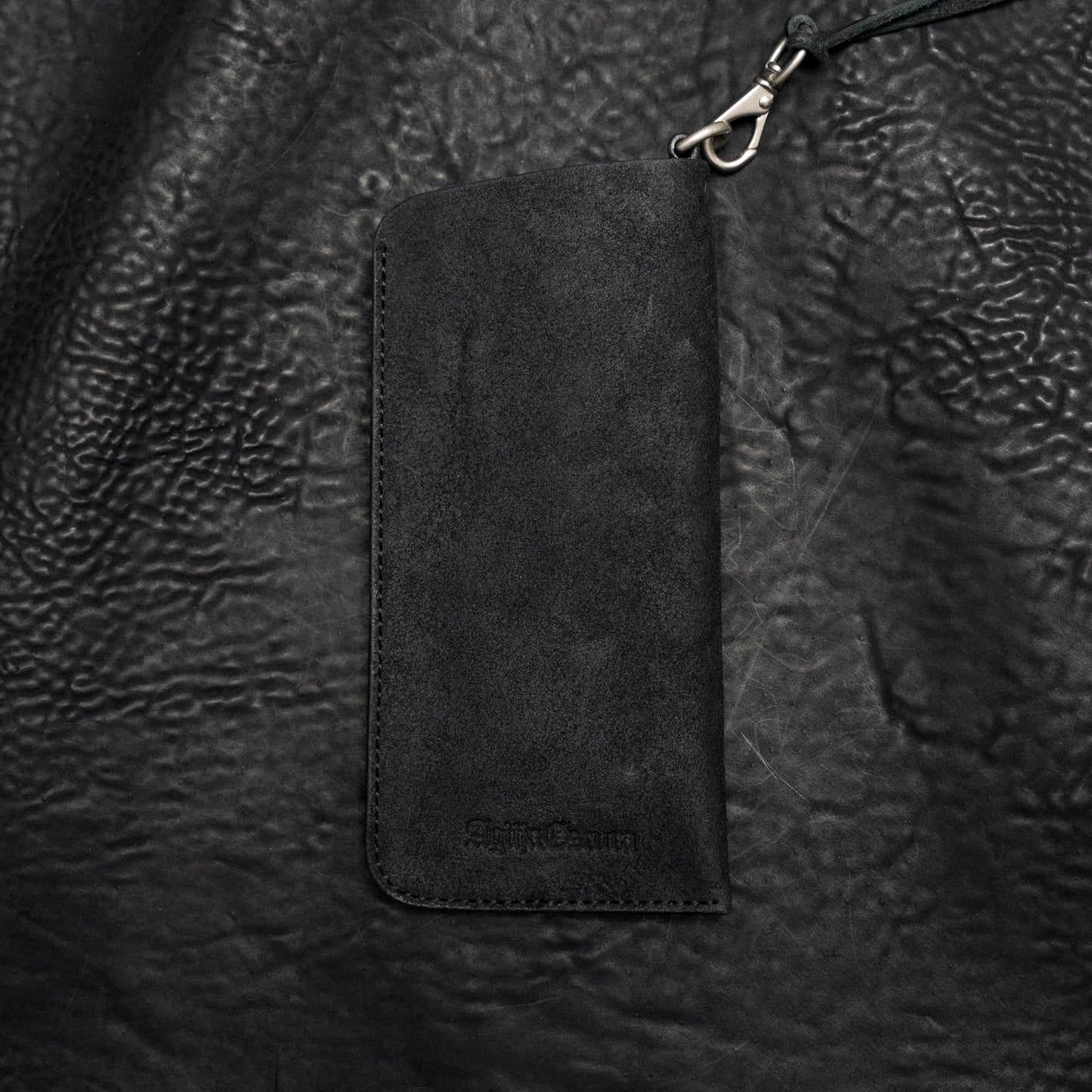 Black Culatta Horse Leather Kinich II Eyewear Pouch