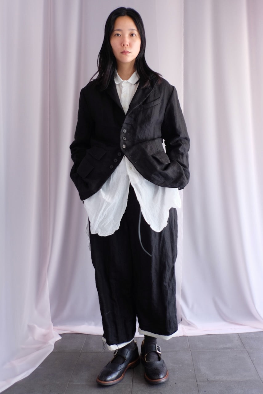 Midnight 5 Button Single Layer Blazer – The Archive