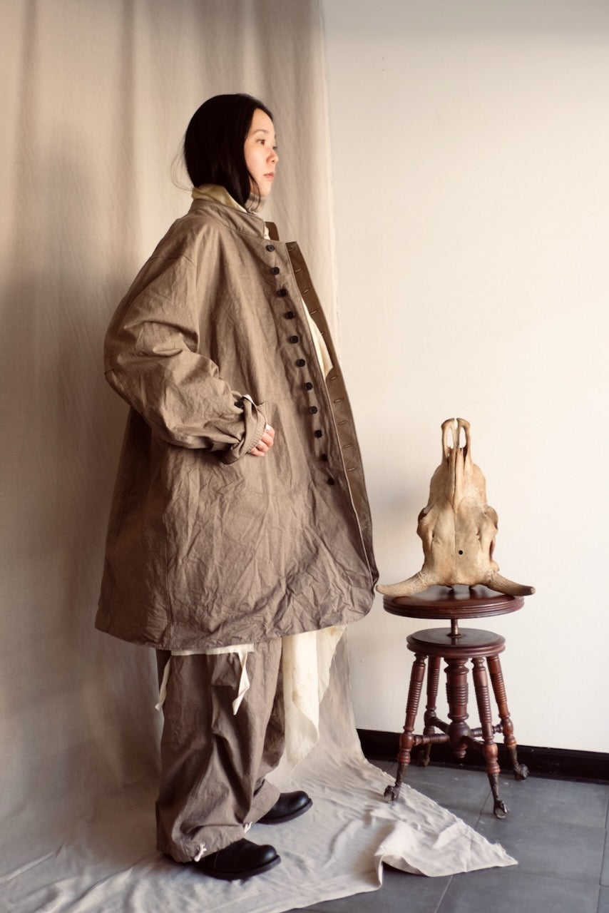 Dust Cotton Twill Military Drawstring Pant