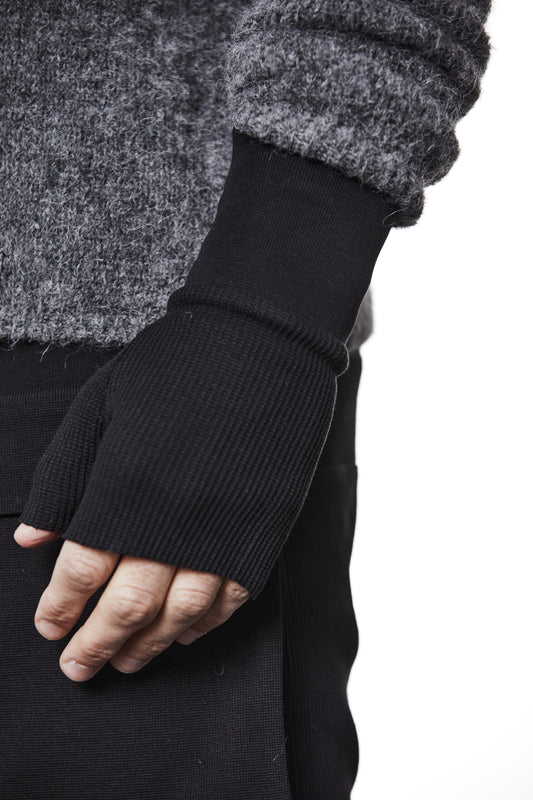 Black Fingerless Gloves M52