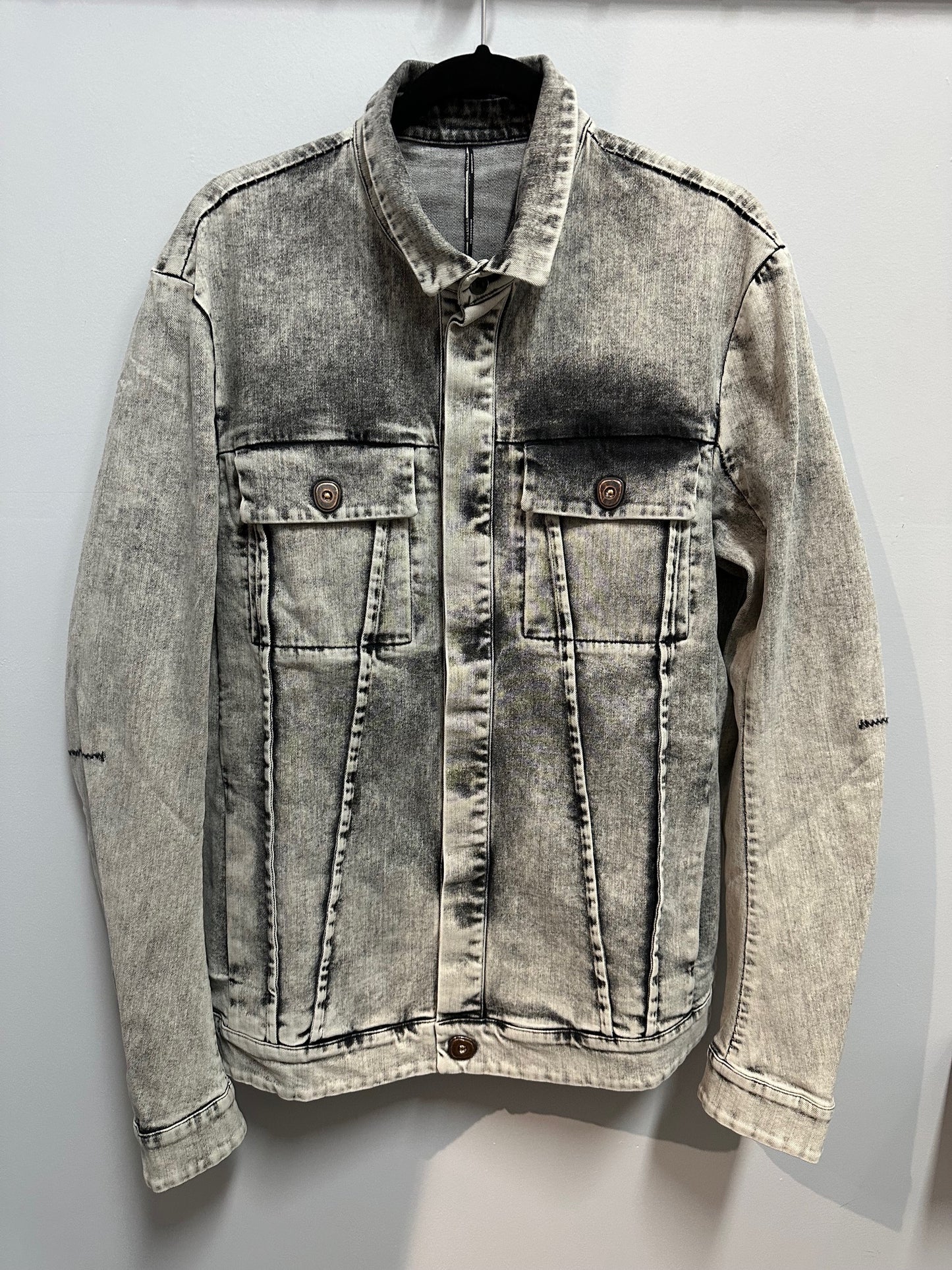 Bleached Denim Trucker Jacket M3420