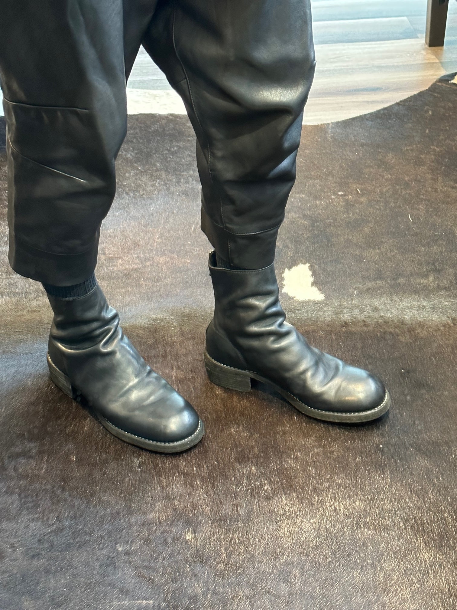 Guidi back outlet zip boots