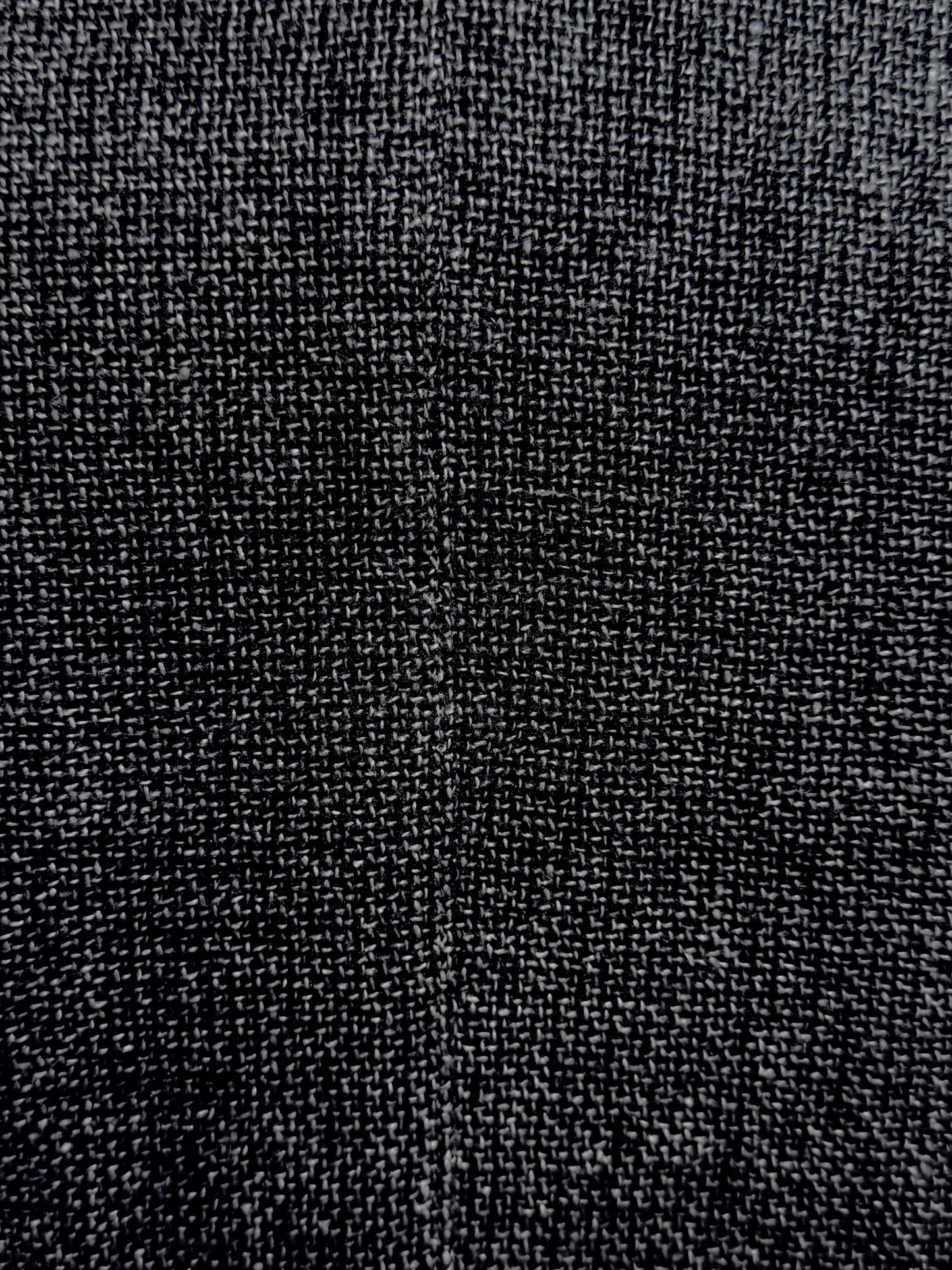 Grey Linen Wool Military Zip-Up Collar Jacket