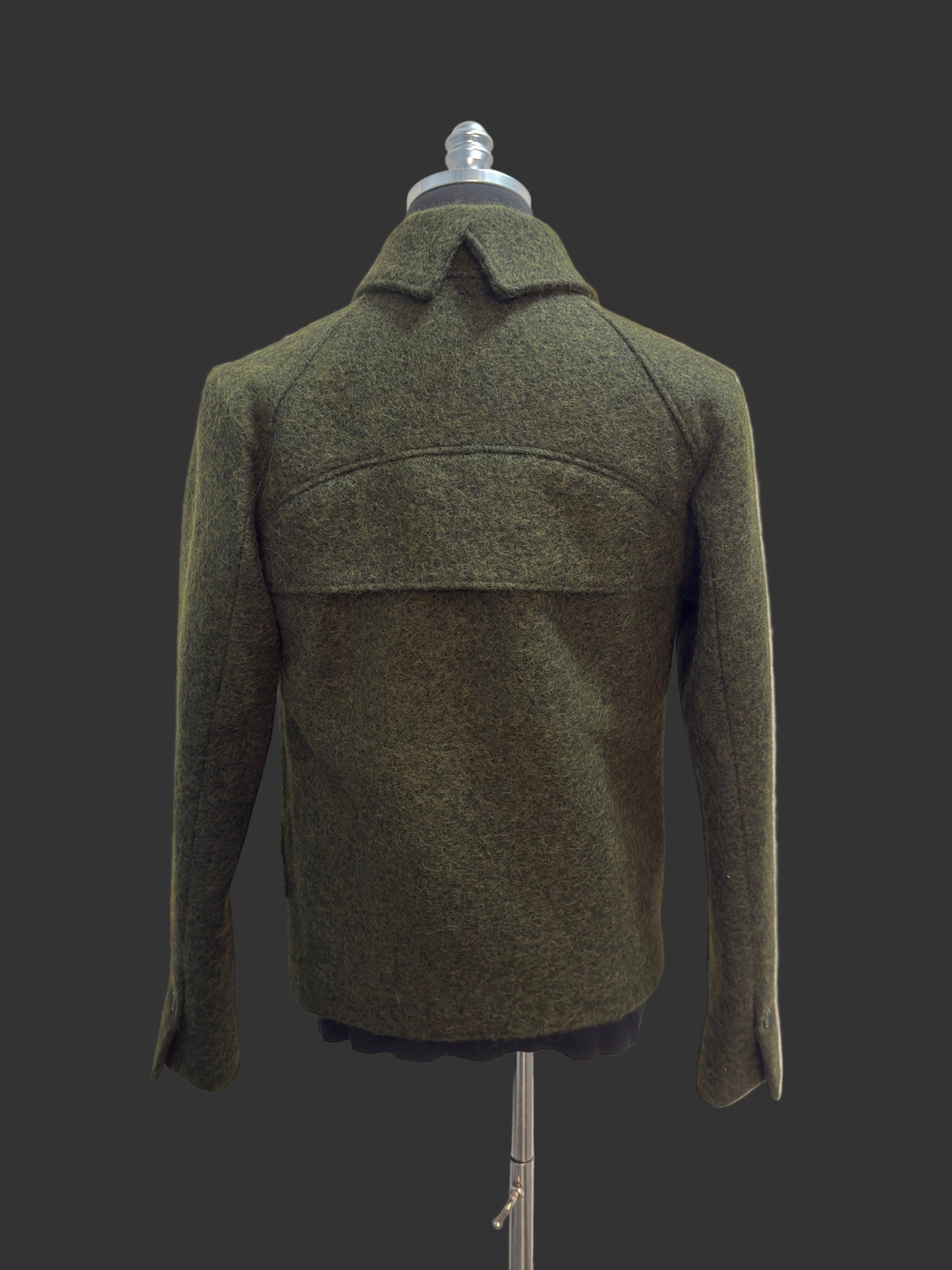 Radiant Green Crossover Cardigan Jacket