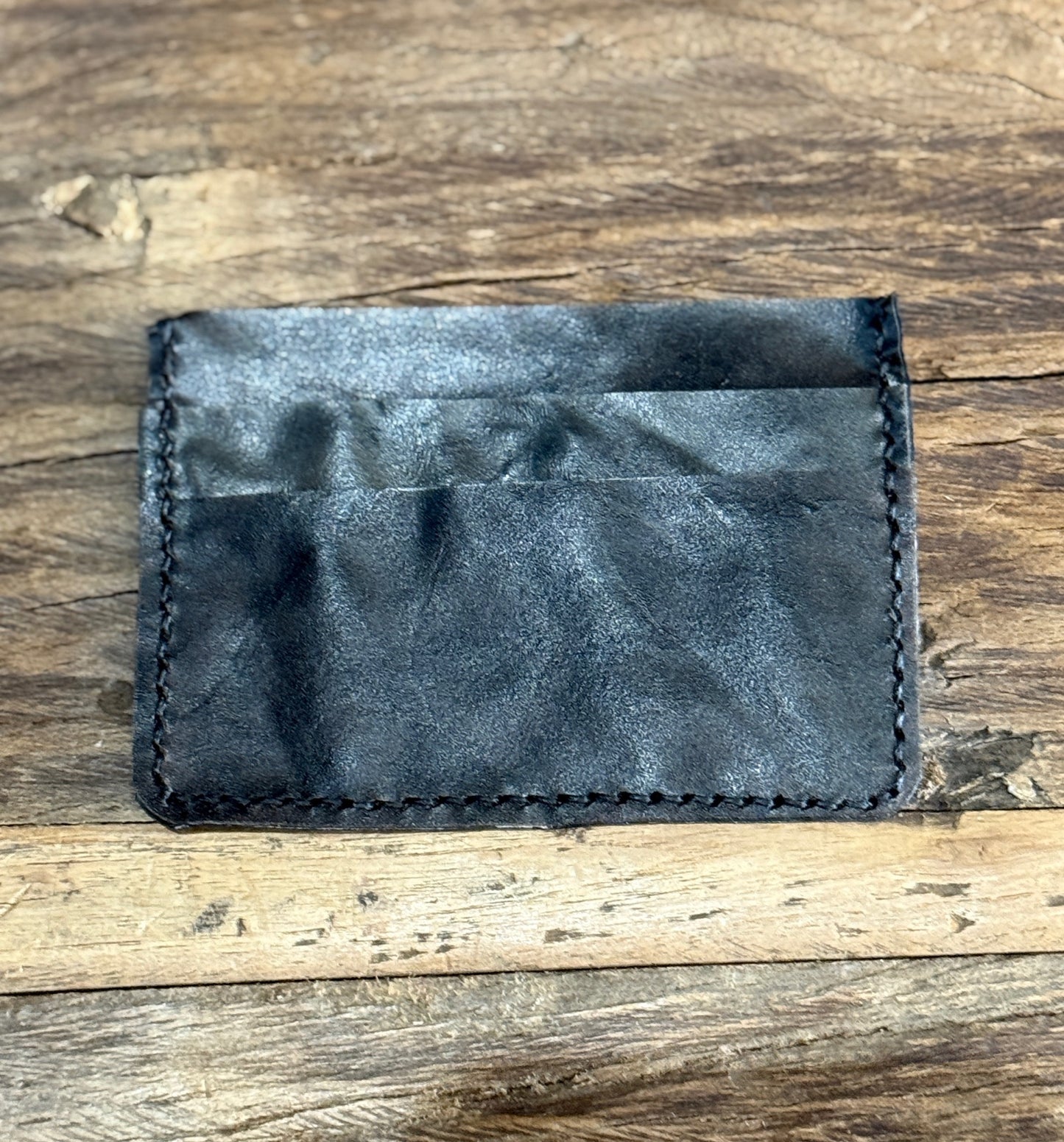Translucent Leather Minimal Card Holder