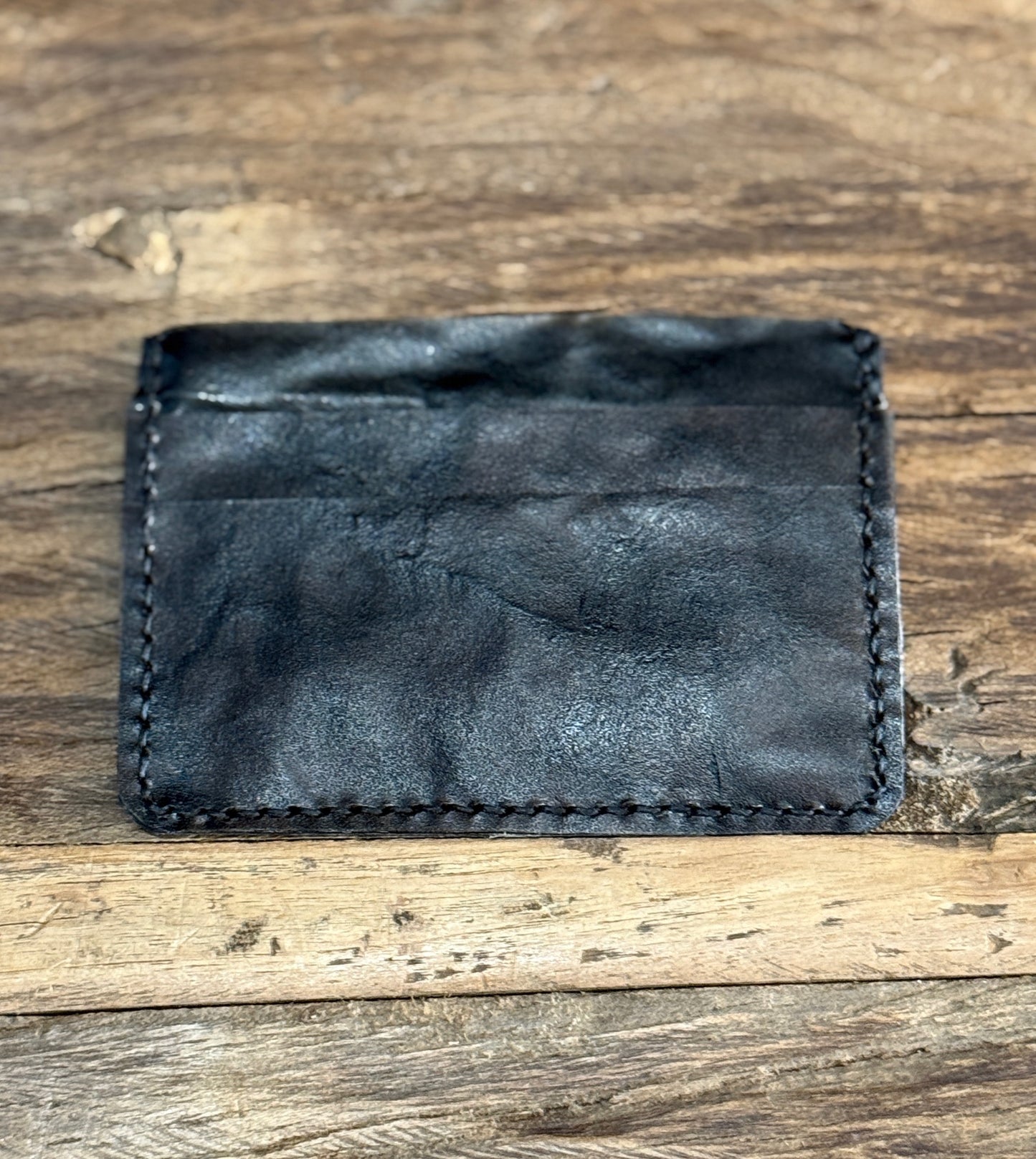 Translucent Leather Minimal Card Holder