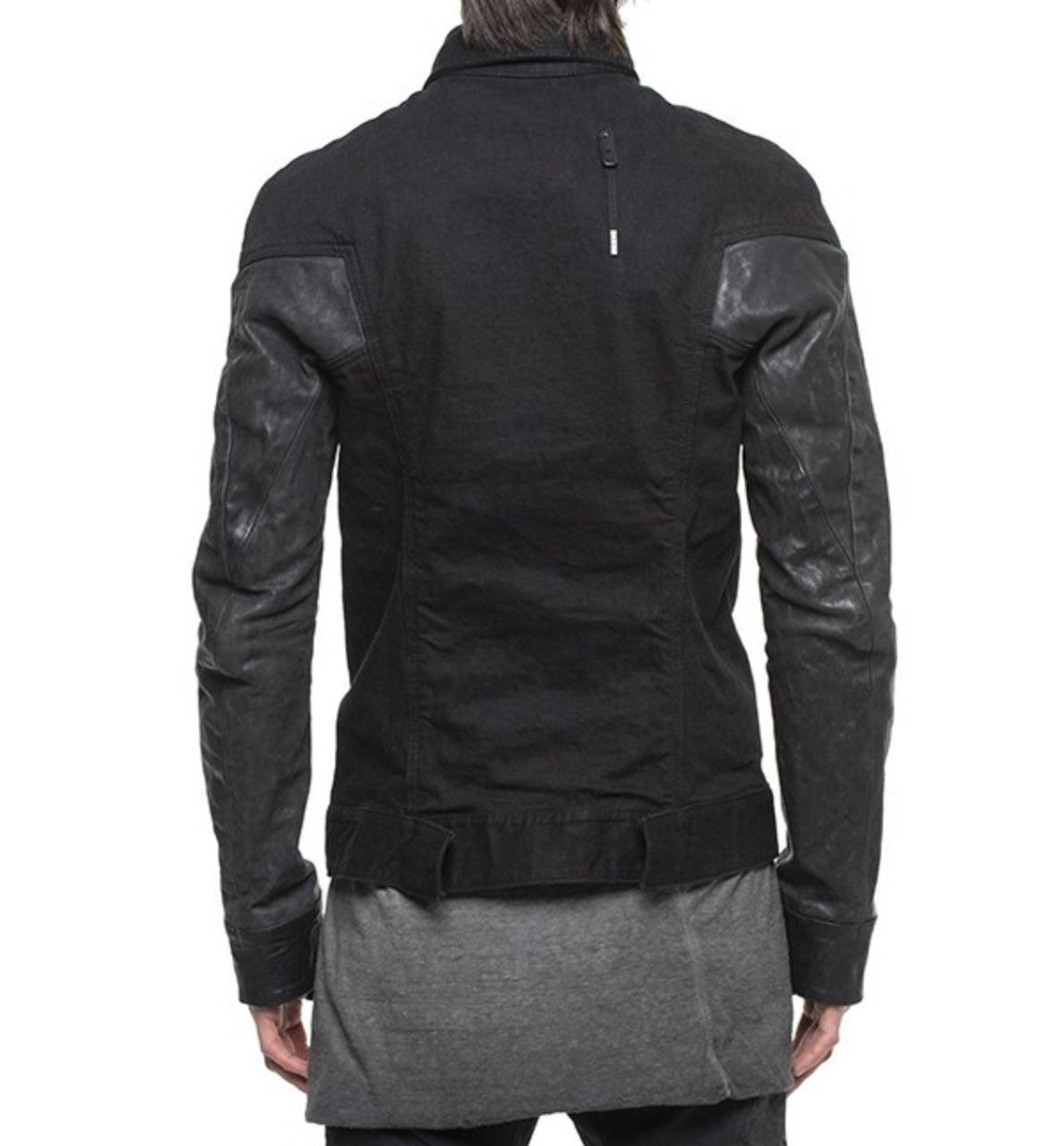 Black TEJANA1 with Horse Leather Sleeves by Boris Bidjan Saberi