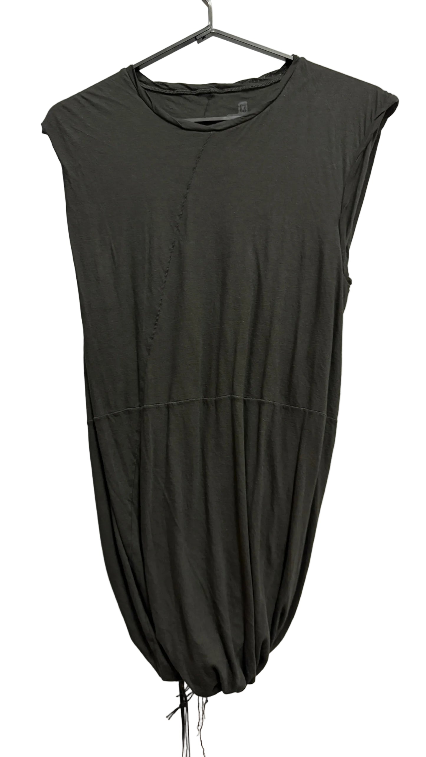 Black Sleeveless Double T-shirt