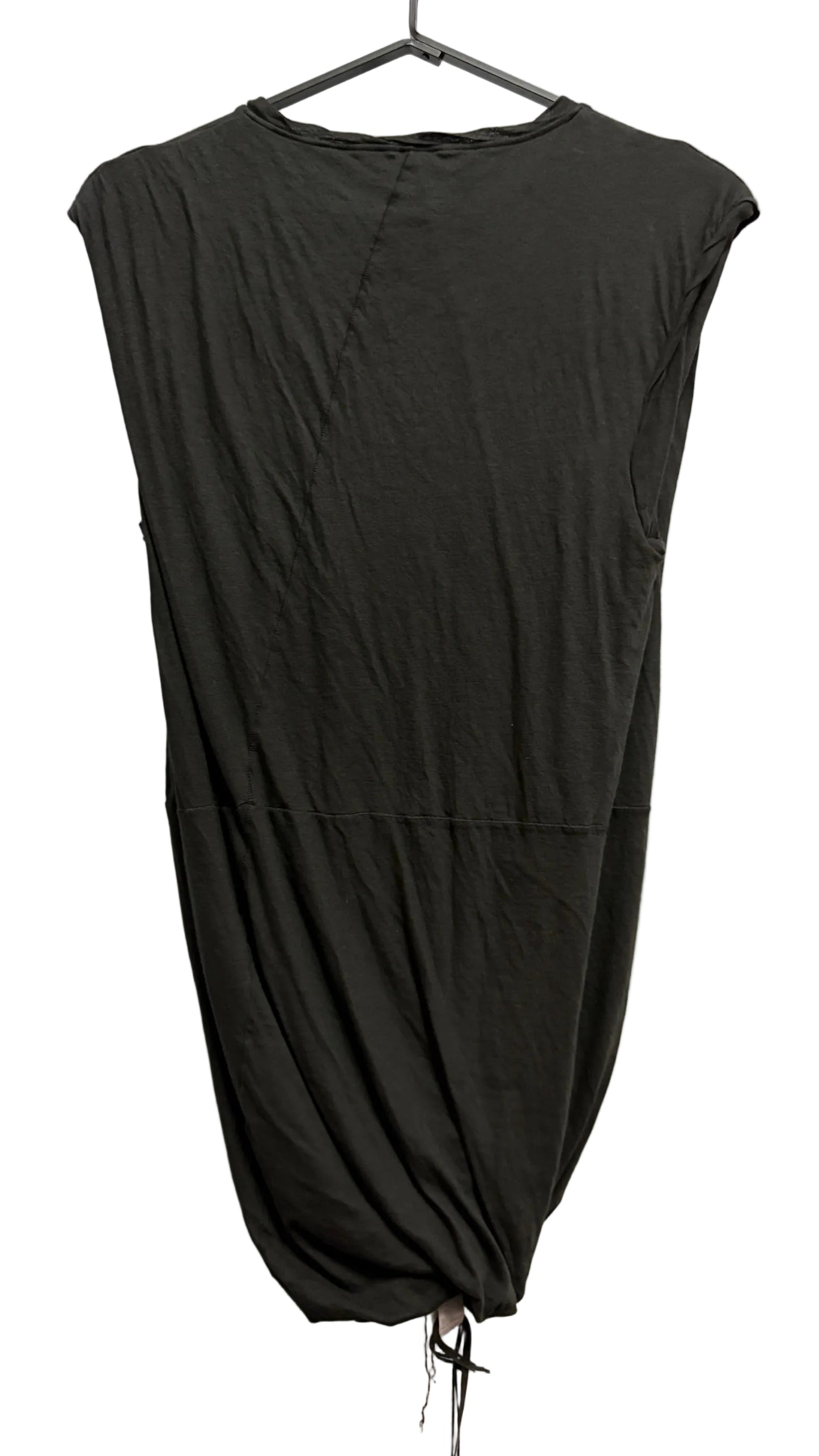 Black Sleeveless Double T-shirt